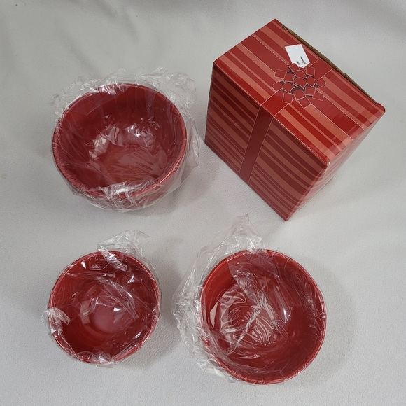 Temp-Tations Stripe 3-Pc Nesting Bowl Set - Picture 3 of 11